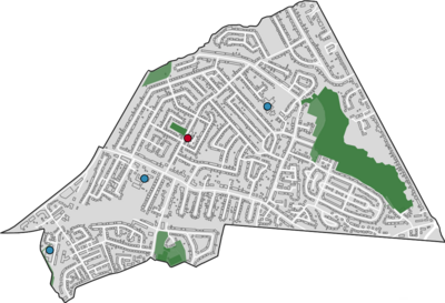Timperley North Map